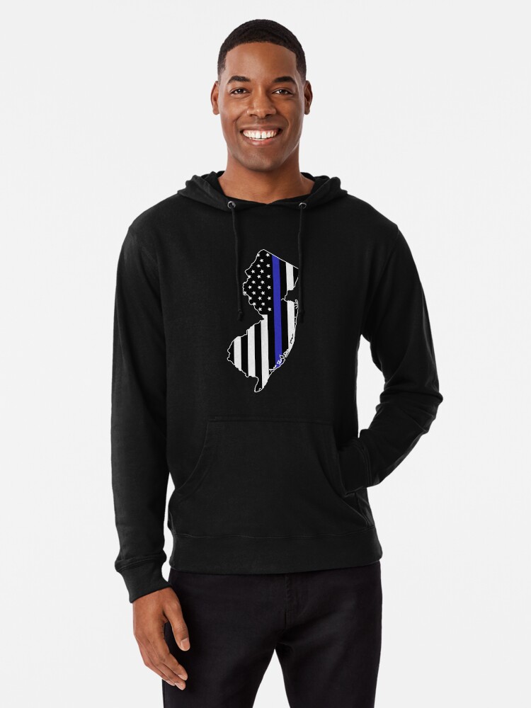 thin blue line pullover