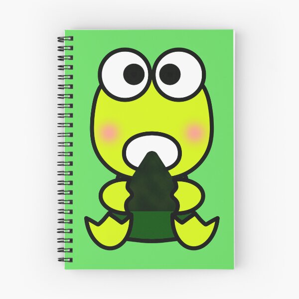 Item preview, Frog eating triangle kimbap designed and sold by NAGNE.