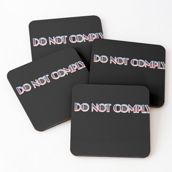 Item preview,  Do Not Comply designed and sold by GalaxyGraffiti.