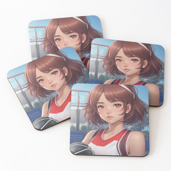 Item preview, Dynamic Anime Portrait 1: Female Basketball Player designed and sold by Kumahimeco.
