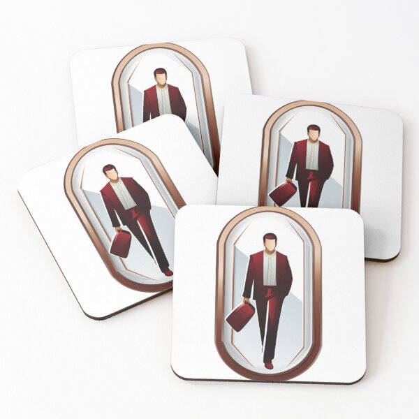 Item preview, Sticker for Men Restroom designed and sold by StudioRedKoala.