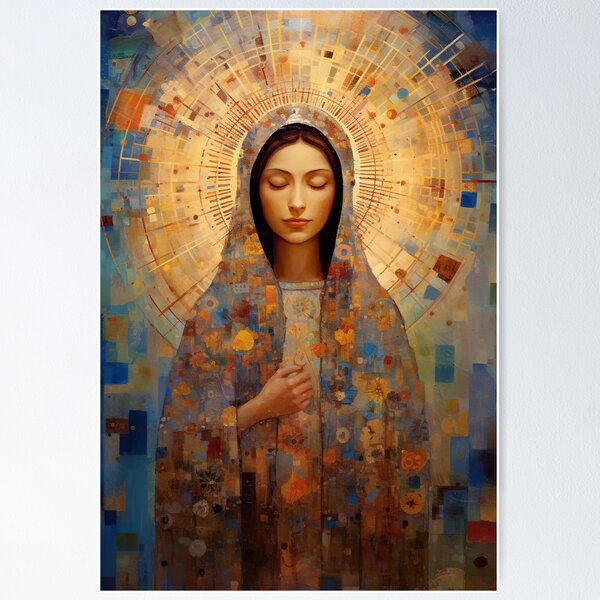 Item preview, The Virgin of the Americas Our Lady of Guadalupe designed and sold by SanctifiedSouls.