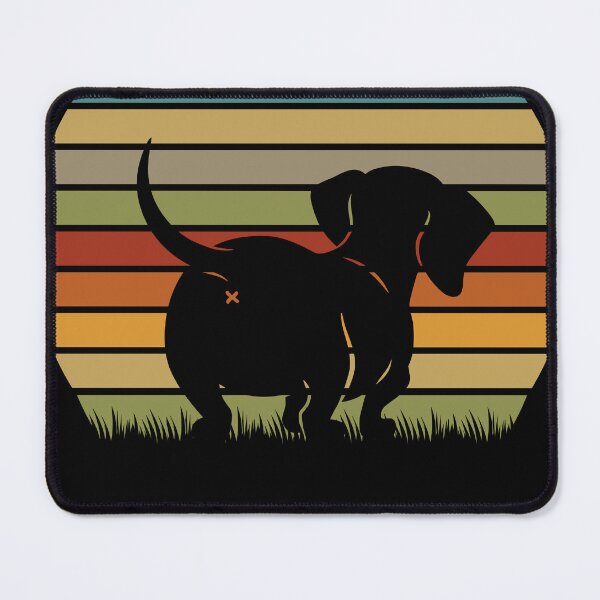 Item preview, Vintage Retro Dachshund Wiener Sunset Silhouette Doxie Lover designed and sold by MintaApparel.