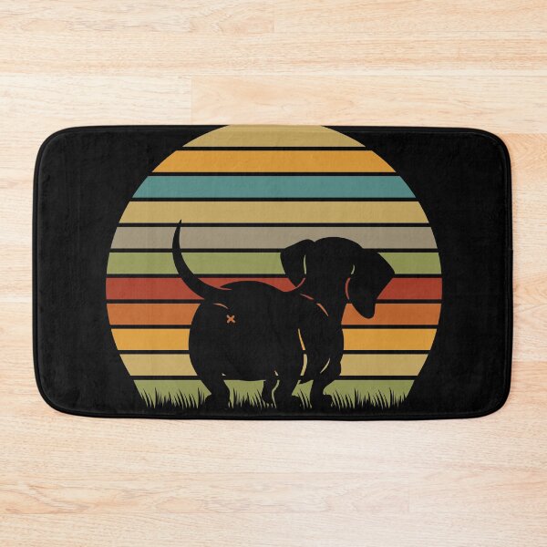 Item preview, Vintage Retro Dachshund Wiener Sunset Silhouette Doxie Lover designed and sold by MintaApparel.