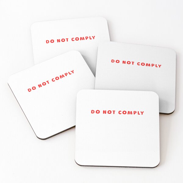 Item preview,  Do Not Comply designed and sold by GalaxyGraffiti.