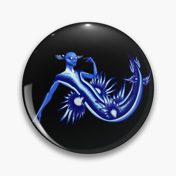 Item preview, Blue Dragon Nudibranch Mermaid designed and sold by havajz.