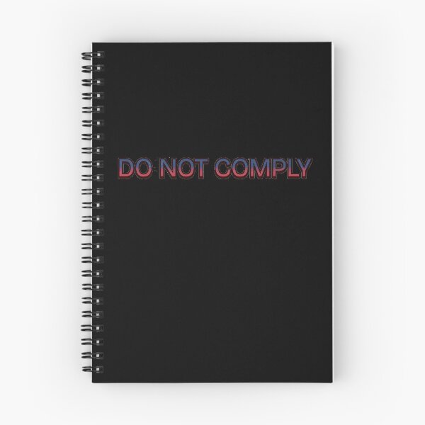 Item preview,  Do Not Comply designed and sold by GalaxyGraffiti.