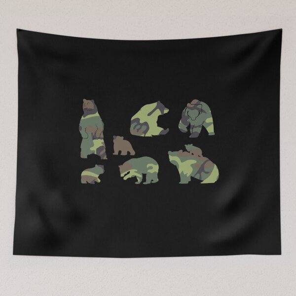 Item preview, Bear Camo designed and sold by PetSafari.