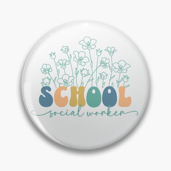 Item preview, School Social Worker Gift Social Work Social Worker Appreciation Gift Wildflowers designed and sold by ShoniwDesigns.