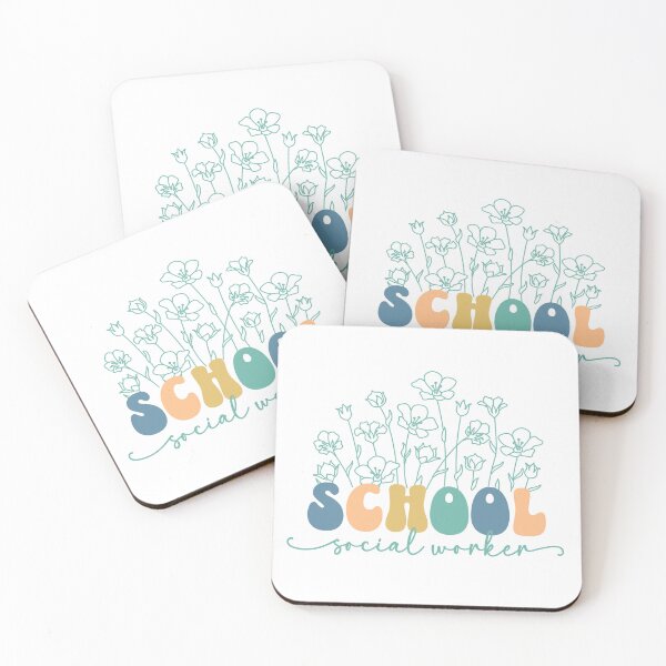 Item preview, School Social Worker Gift Social Work Social Worker Appreciation Gift Wildflowers designed and sold by ShoniwDesigns.