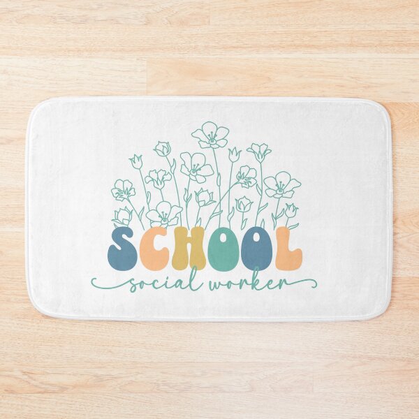 Item preview, School Social Worker Gift Social Work Social Worker Appreciation Gift Wildflowers designed and sold by ShoniwDesigns.