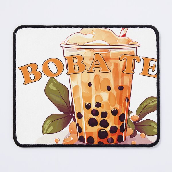 Artikelvorschau, BOBA TEA – Bubble Tea – grünes Blatt und Boba entworfen und verkauft von Dahlann.