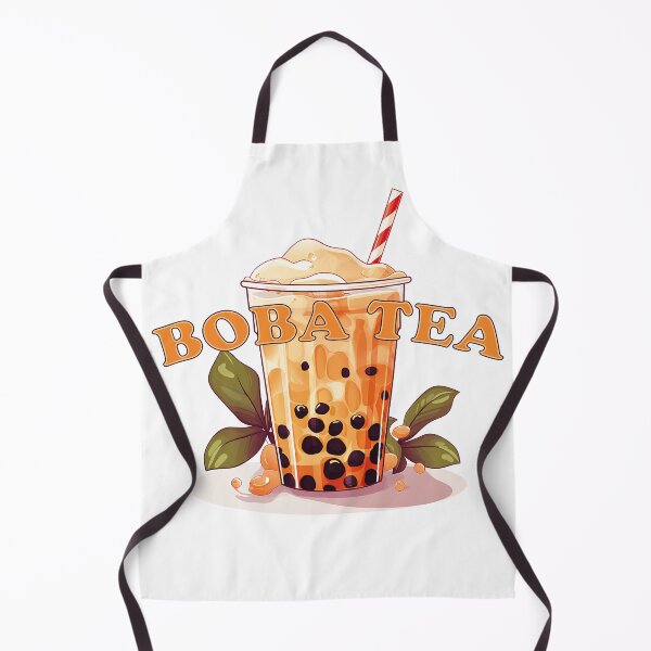 Item preview, BOBA TEA - Bubble tea - green leaf and boba designed and sold by Dahlann.