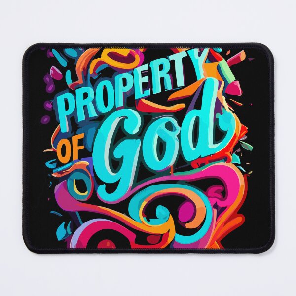 Item preview, Property of God, graffiti style design, 3d design, Christian designed and sold by mwebba2005.