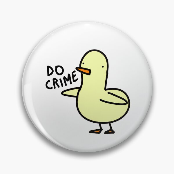 Item preview, Crime duck designed and sold by HummingGhost.