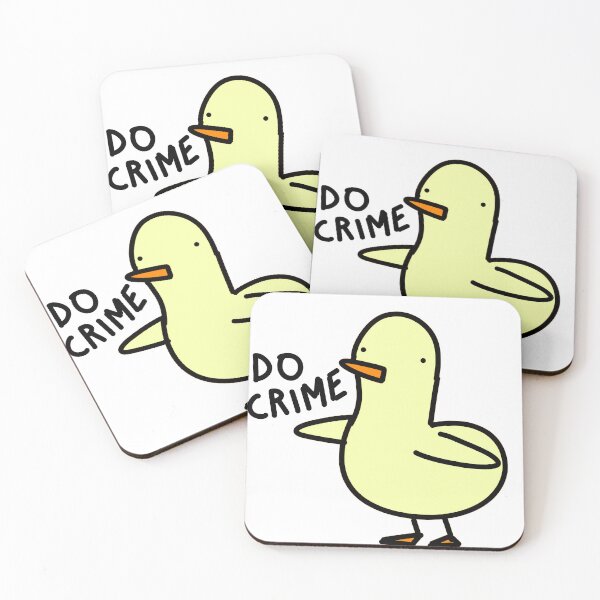 Item preview, Crime duck designed and sold by HummingGhost.