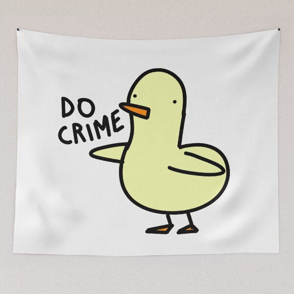 Item preview, Crime duck designed and sold by HummingGhost.
