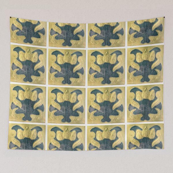 Item preview, Antique Scottish Fireplace Tile designed and sold by dcartist333.
