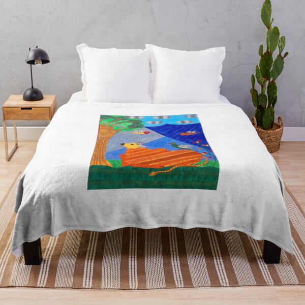 Item preview, Bull resting under a tree designed and sold by Kiruthikaarts.