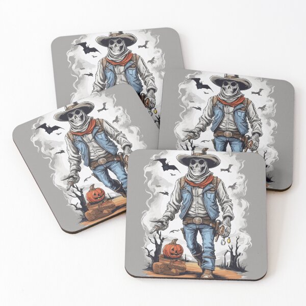 Item preview, Ghostly Cowboys T-shirt design, Combine cowboy and ghost imagery for a fun twist  designed and sold by teedesigndaily.