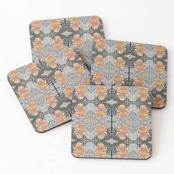Item preview, Collaged Leaf Photo Pattern designed and sold by vallisrowe.