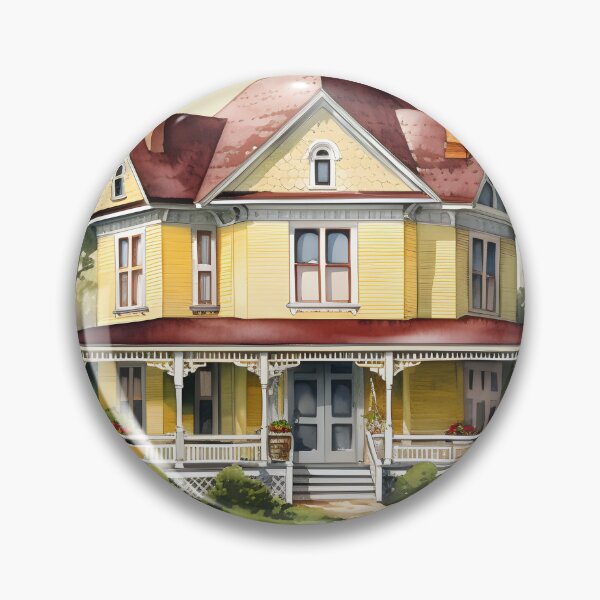 Item preview, A Yellow Victorian House designed and sold by BradCow.
