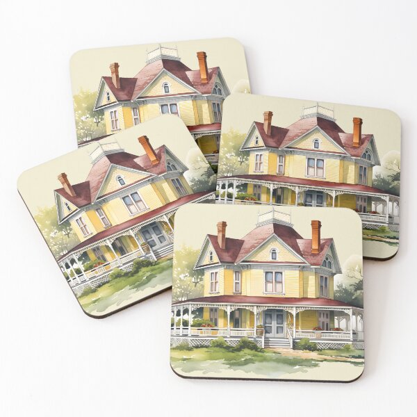Item preview, A Yellow Victorian House designed and sold by BradCow.