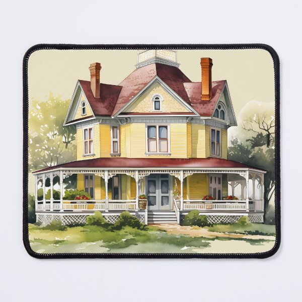 Item preview, A Yellow Victorian House designed and sold by BradCow.