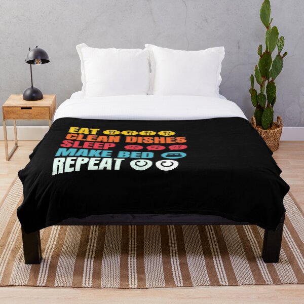 Item preview, Eat, wash the dishes, sleep, repeat designed and sold by studio468.