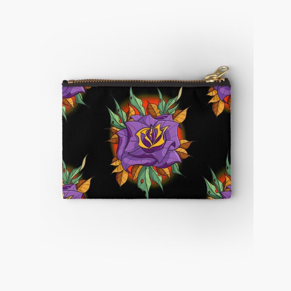 Item preview, Colourful rose tattoo motif designed and sold by TheInkSmith.