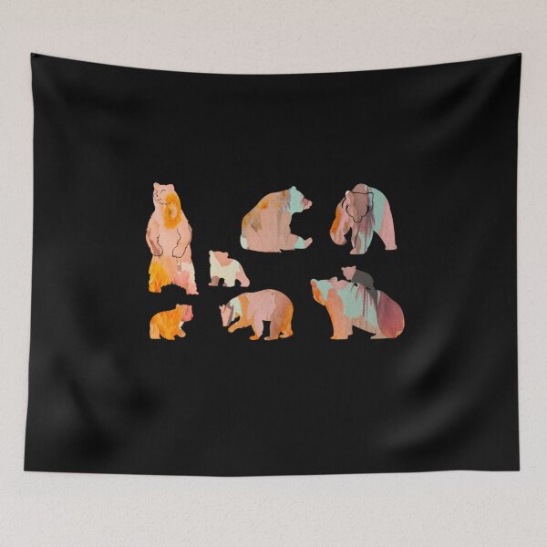 Item preview, Retro Bear Art designed and sold by PetSafari.
