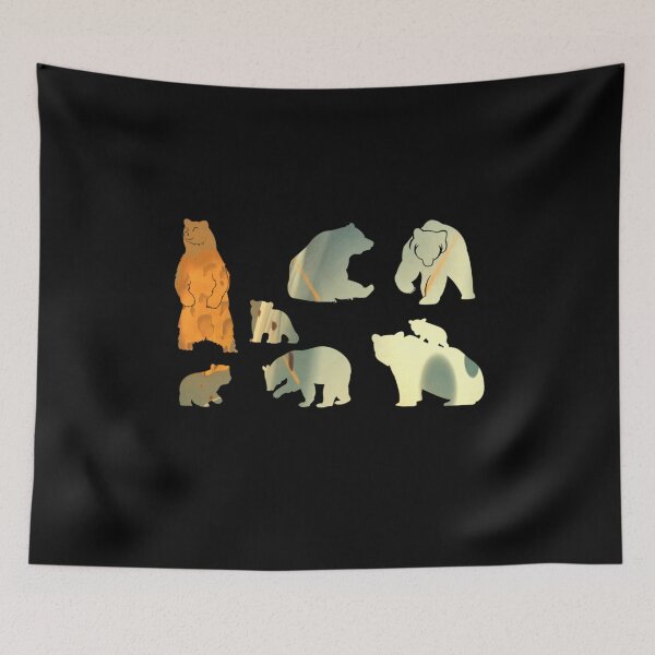 Item preview, Retro Bear Art designed and sold by PetSafari.