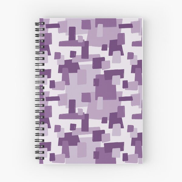 Item preview, Purple color blocks pattern designed and sold by AnaTZ.