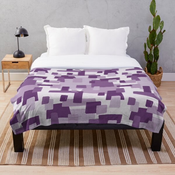 Item preview, Purple color blocks pattern designed and sold by AnaTZ.