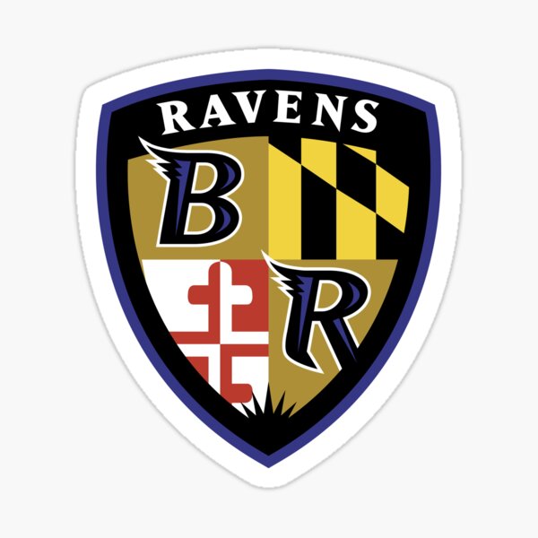 Buy Ravens Maryland Flag - Die cut stickers - StickerApp