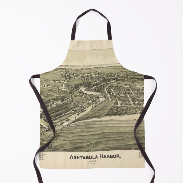 Item preview, Ashtabula Harbor, Ohio (1896) designed and sold by allhistory.