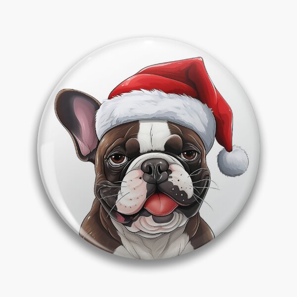 Artikelvorschau, Französische Bulldogge, Weihnachtsmann, Frenchie, Weihnachts-Frenchie-Geschenk entworfen und verkauft von pengtees2023.