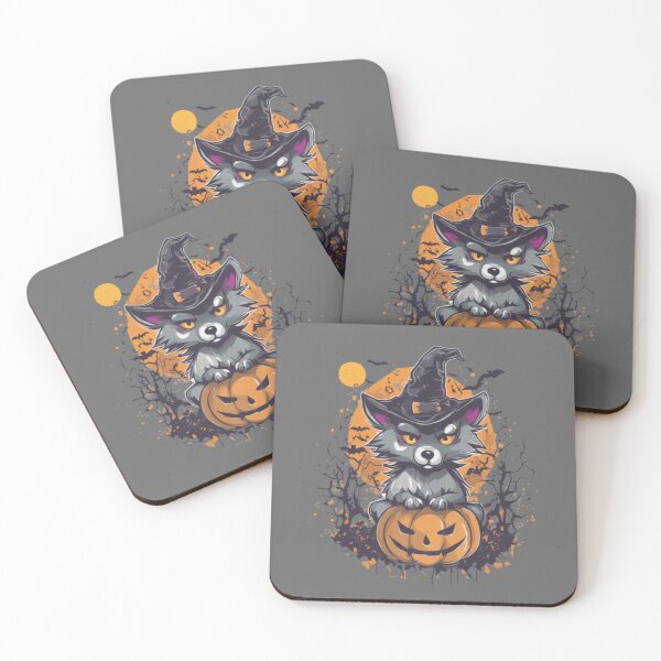 Item preview, halloween cat designed and sold by SketchysDESIGNS.