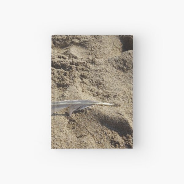 Item preview, Seagull feather on the sand designed and sold by walterfest.