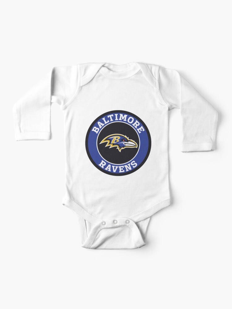 Baltimore Ravens Baby Infant Long Sleeve Jersey T Shirt 6-12