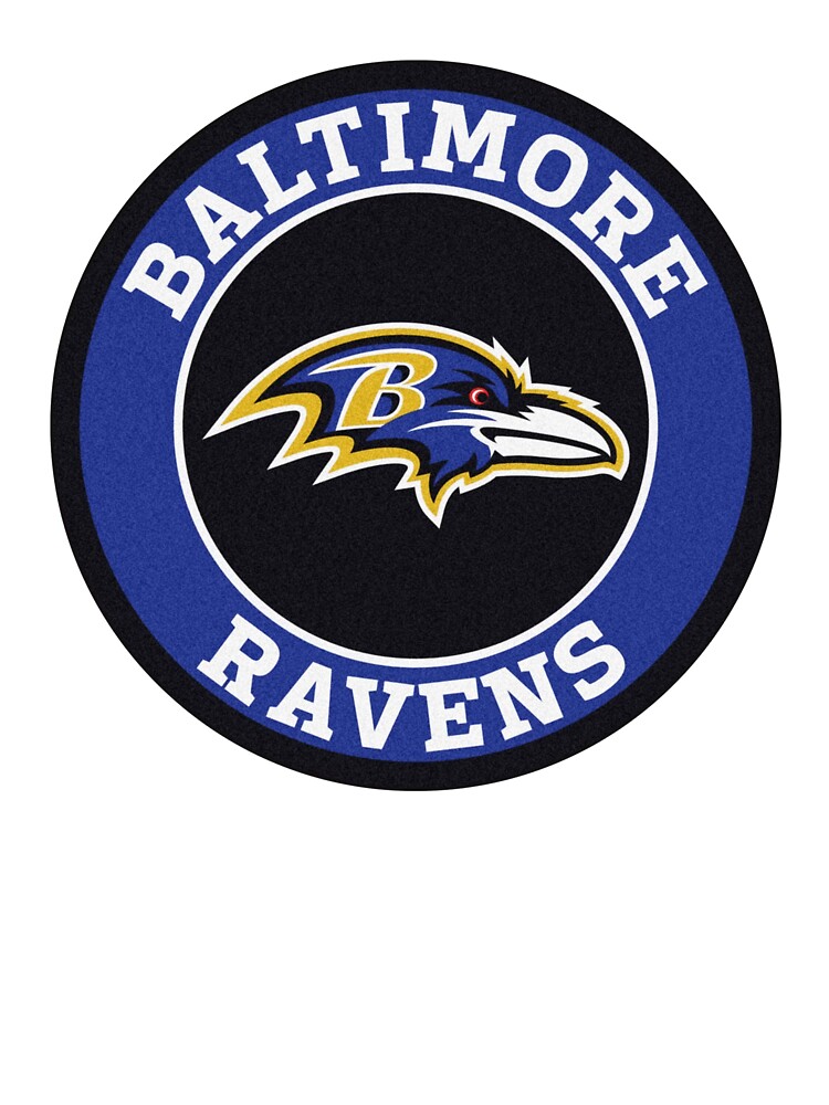 Youth Baltimore Ravens Black Primary Team Logo Pullover Hoodie