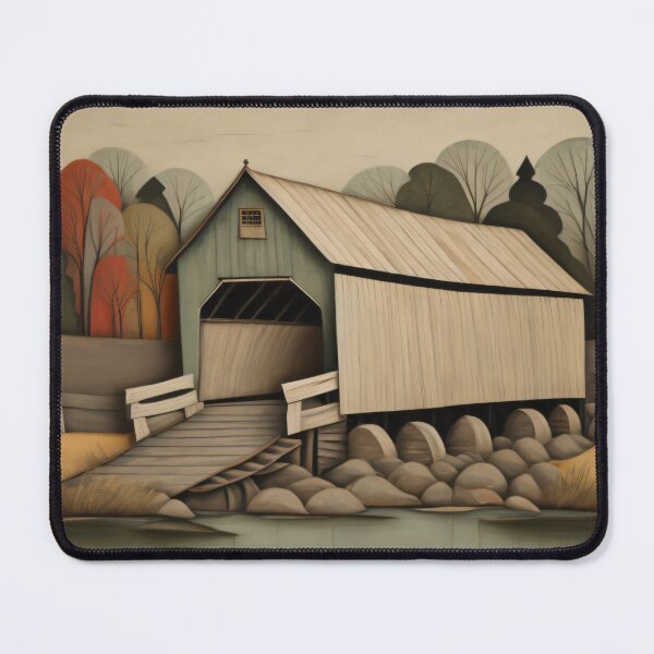 Item preview, Americana - Covered Bridge Series 4 designed and sold by sage-and-se7en.