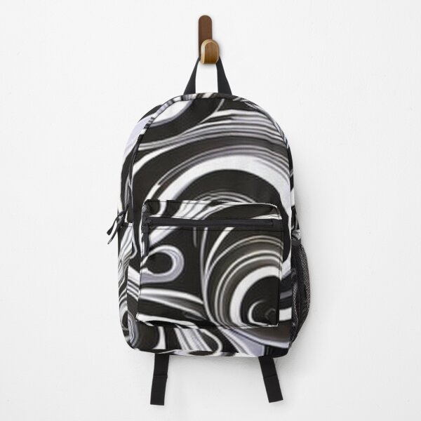 Item preview, Abstract Black and White Swirls designed and sold by BirdsnStuff.