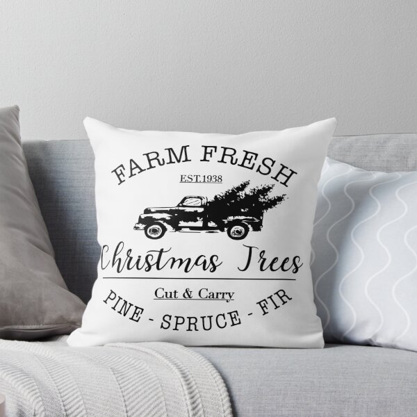 Item preview, Farm fresh Christmas trees cut and carry pine spruce fir , Christmas design  designed and sold by Inktown.