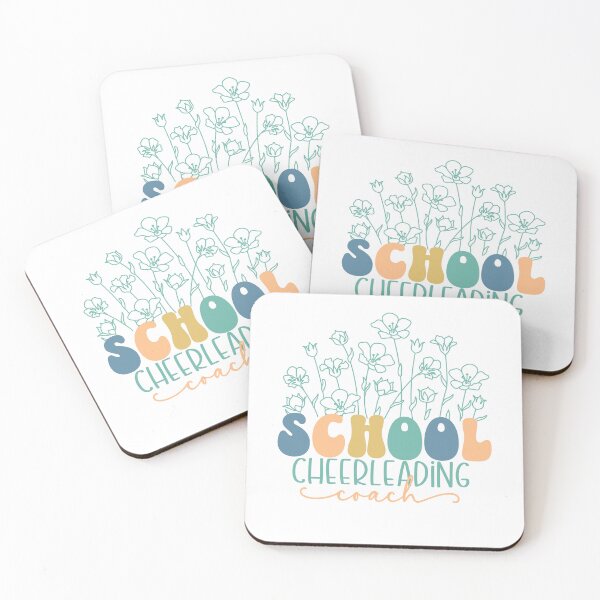 Item preview, Cheerleading Coach Cheerleader Cute Coach Gift Cheer Mom Cheer Coach Appreciation Back to School Coach Gift designed and sold by ShoniwDesigns.