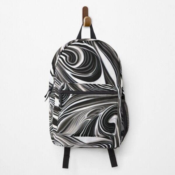 Item preview, Abstract Black and White Swirls designed and sold by BirdsnStuff.