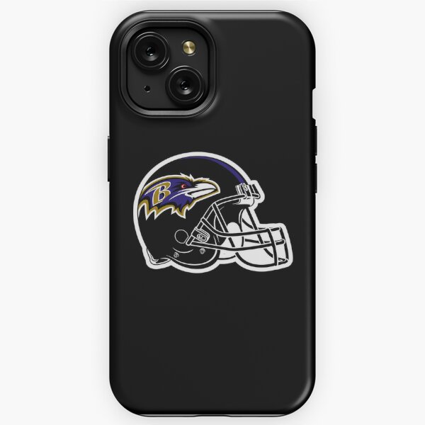 Wood Baltimore Ravens iPhone 13 Case | Custom Baltimore Ravens Gift |  Mahogany Wood Cover