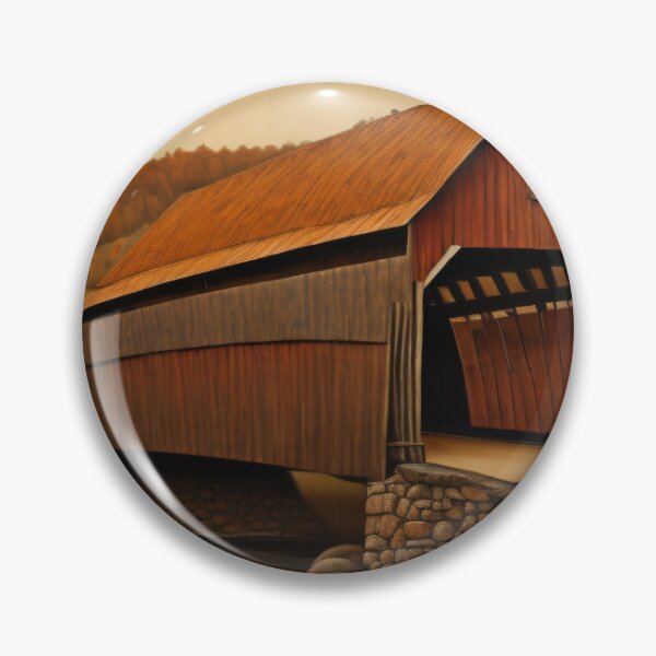 Item preview, Americana - Covered Bridge Series 6 designed and sold by sage-and-se7en.