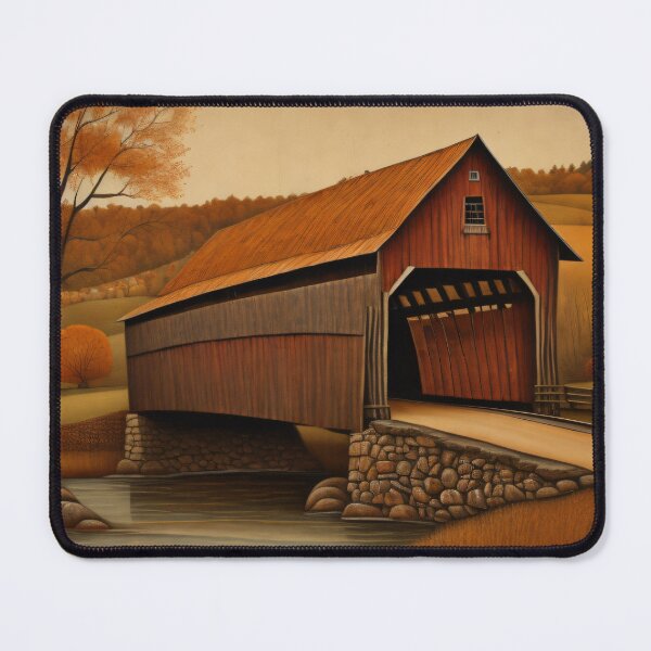Item preview, Americana - Covered Bridge Series 6 designed and sold by sage-and-se7en.
