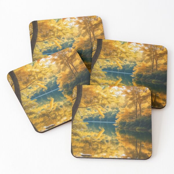 Item preview, Autumn Majesty - Big Tree in Fall | Captivating Beauty of Seasonal Transition designed and sold by OrangeMG.